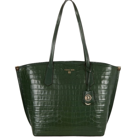 Michael Kors LG green tote - Picture 10 of 13